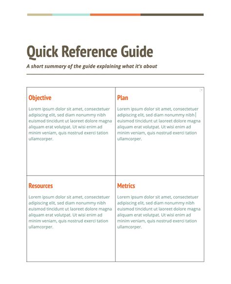 Reference Guide .